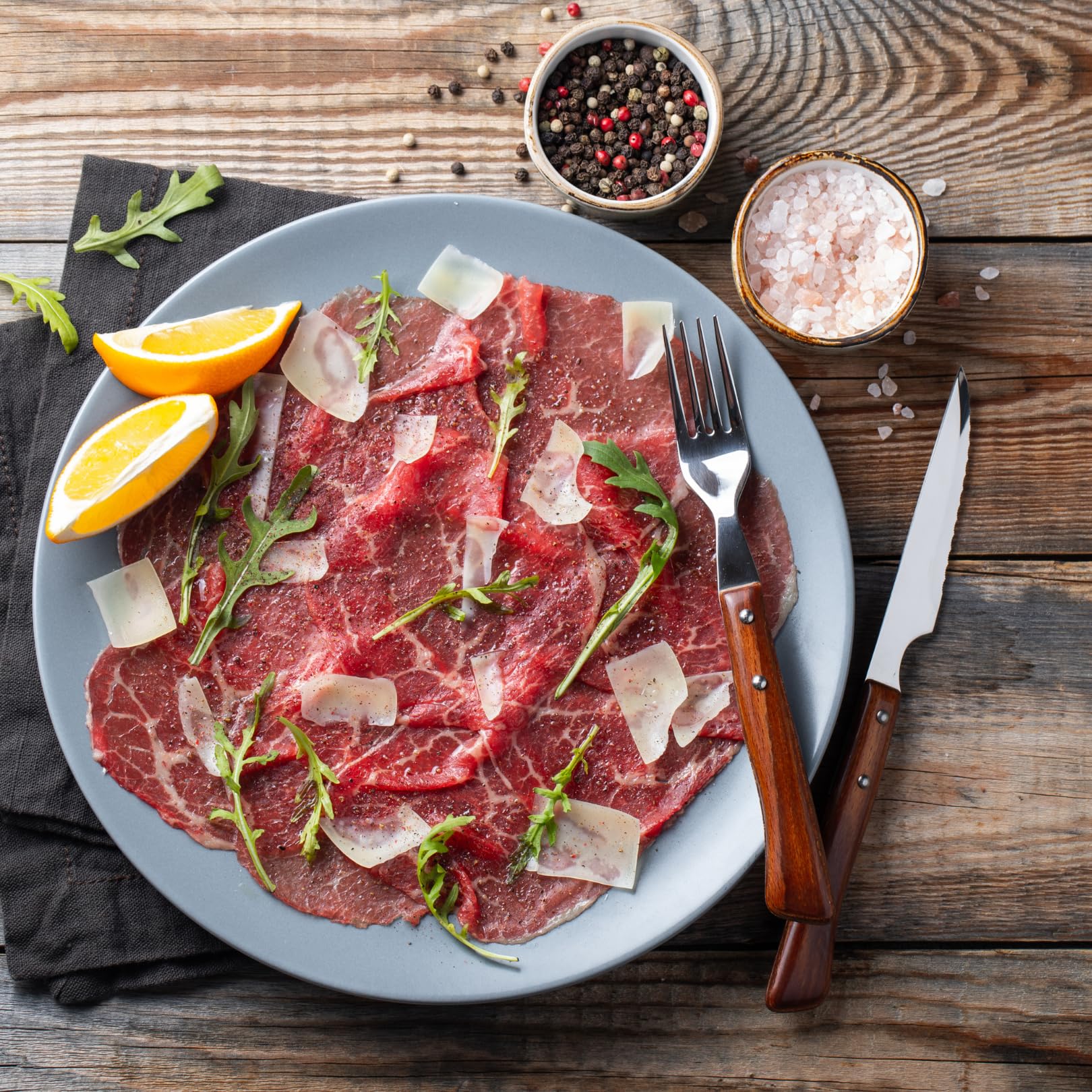 BAVAREGOLA Bresaola Rinderschinken luftgetrocknet aus Italien 300g - Italienischer Schinken am Stück - Südtiroler Spezialität von Viktor Kofler/Lana