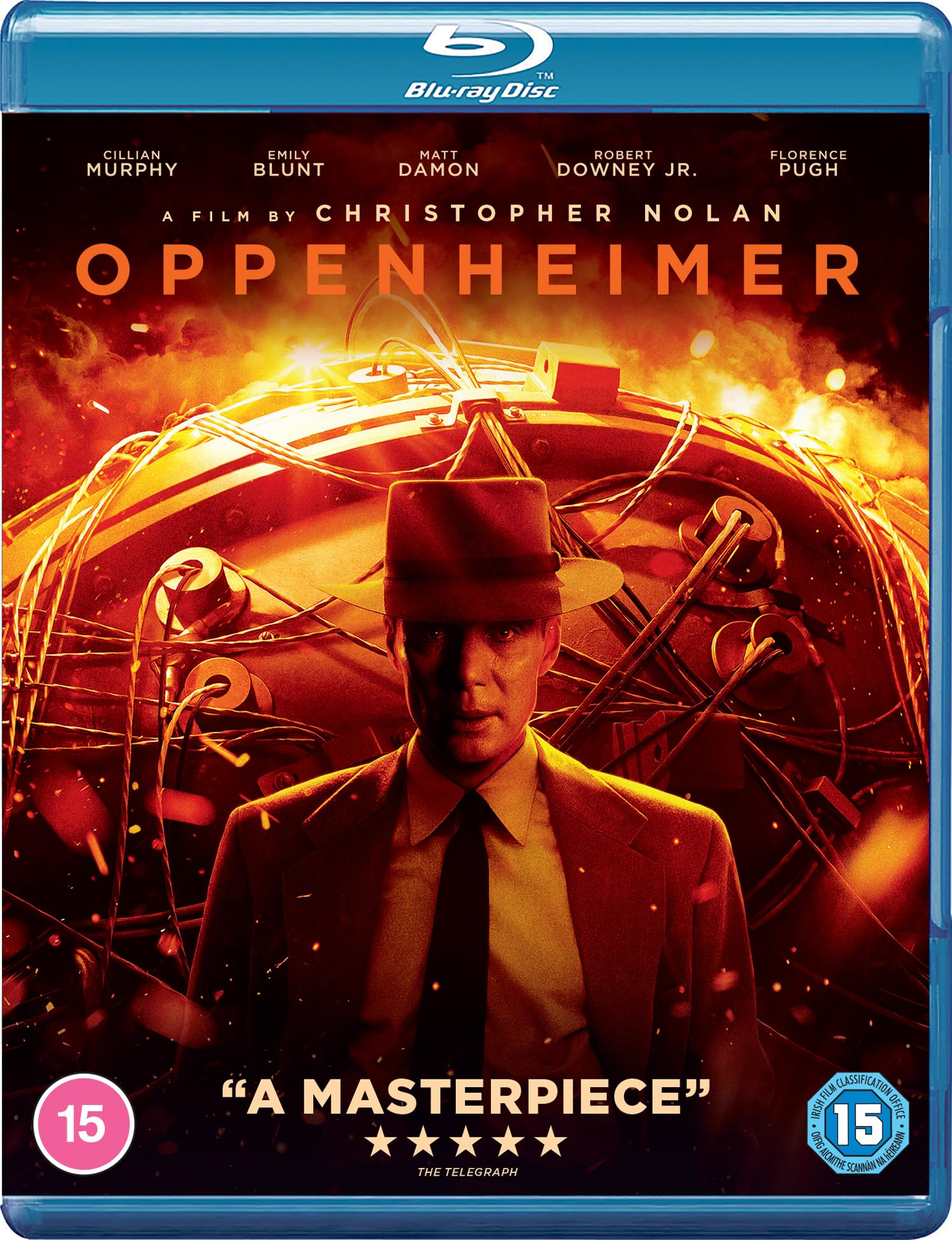 Oppenheimer (Blu-ray)  Cillian Murphy, Nolan DISC ONLY NO SLEEVE