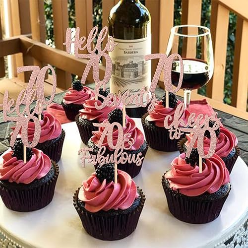 Vista 67 de 30 piezas de decoración negra para cupcakes de cumpleaños número 15 con purpurina de quince Hello 15 para cupcakes Mis membrillo a 15 años