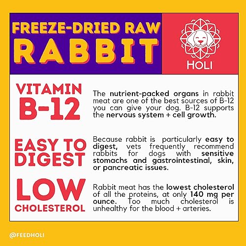 Miniatura 10 de HOLI Alimento para perro con hígado de ternera, un solo ingrediente, grado humano, proteína liofilizada y potenciador del sabor para perros