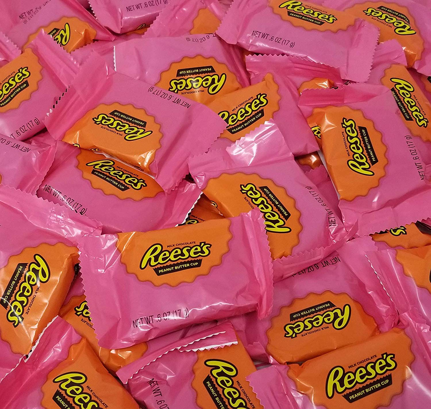 Reese'sPeanut Butter Cups, Milk Chocolate, Snack Size (Pack of 2 Pounds)