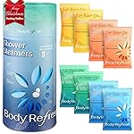 BodyRefresh Shower Steamers Aromatherapy, Birthday Gifts for Men, 8 Pack Shower Bombs with Essential Oils, Self Care Gifts for Him, Boyfriend, Husband, Mens Christmas Gifts, Stocking Stuffers 2025