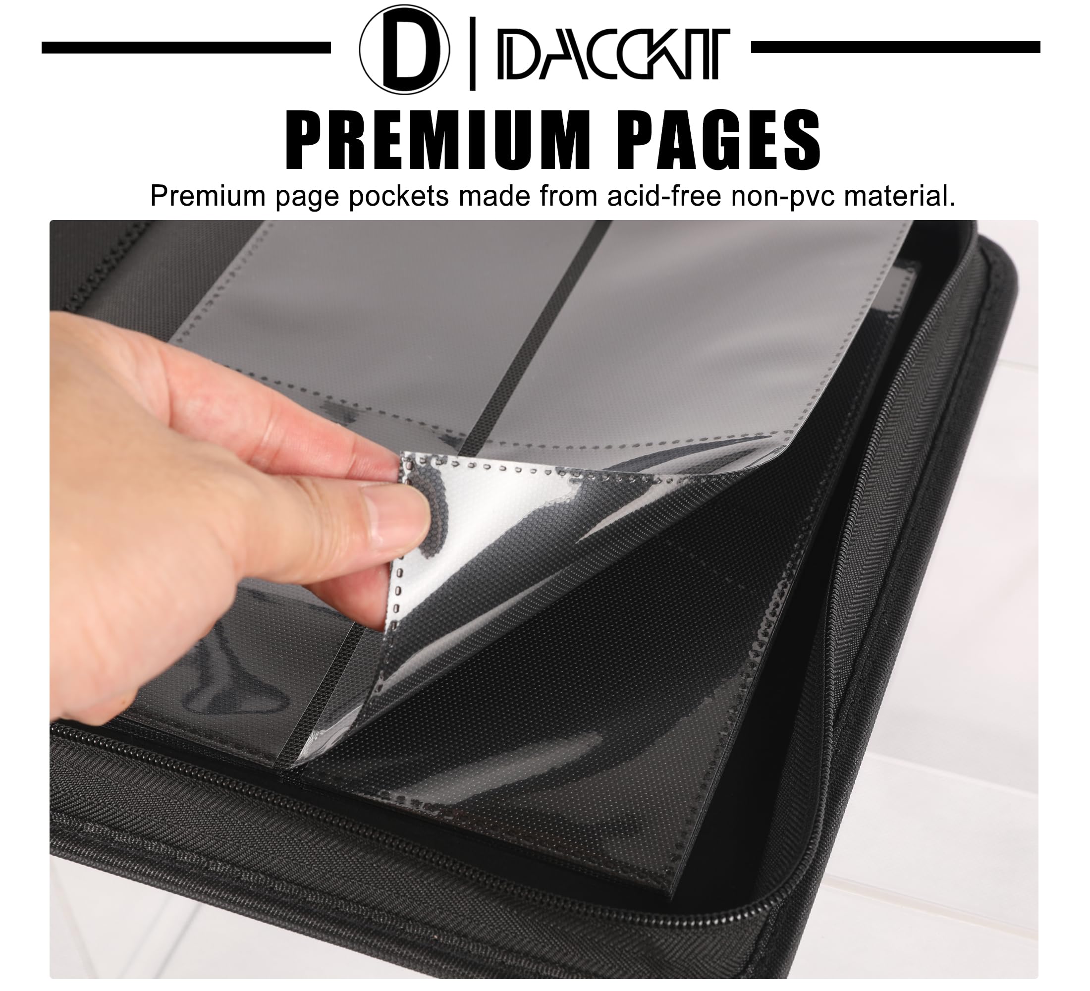 Amazon.com: Top Loader Binder, Holds 128 Cards - 4 Pocket Top