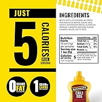 Vista 2 de Plochman, Mostaza Chili Dog, 15 onzas, perfecta para perros calientes