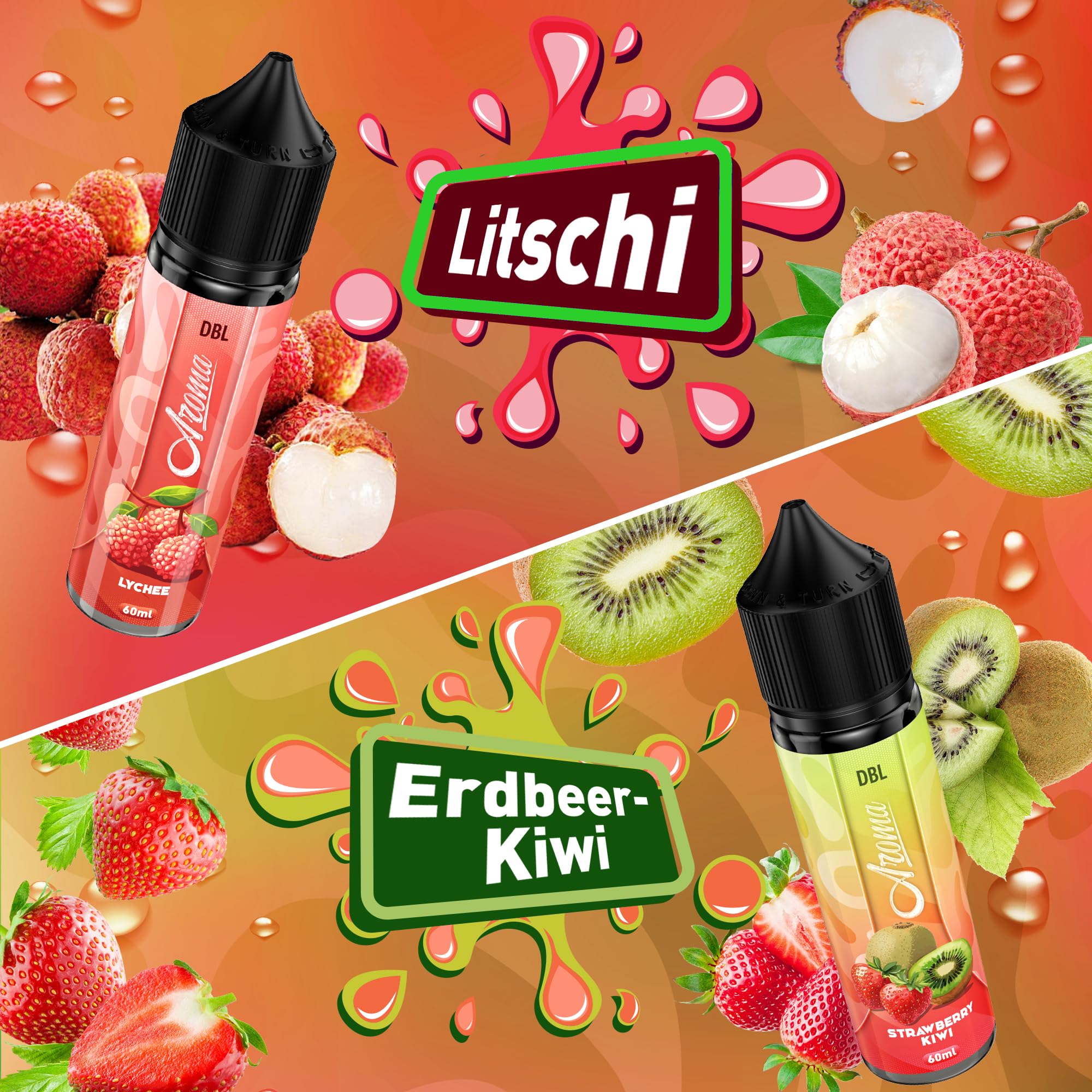 DBL Concentrato Aroma 5x20ml, Aroma Concentrato Alimentare Ideale per Cuocere, Alimenti, Bevande