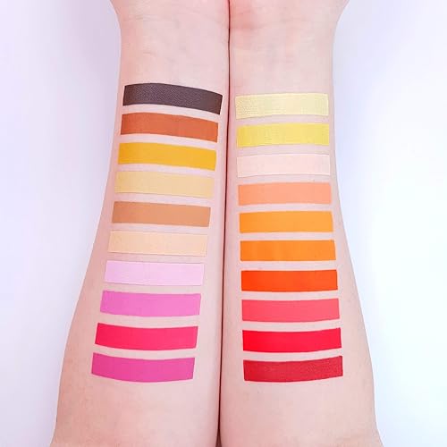 Miniatura 3 de Moon Creations - Macetas de pintura facial y corporal Pro - Verde claro, maquillaje profesional a base de agua para adultos, niños, 1.26 onzas