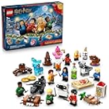 Harry Potter Advent Calendar 2025 Kids Toy - Holiday Countdown for Boys & Girls, 7+ - 24 Buildable Surprises, Including Harry, Draco & Luna Minifigures - Kids Gift Idea for Christmas - 76456
