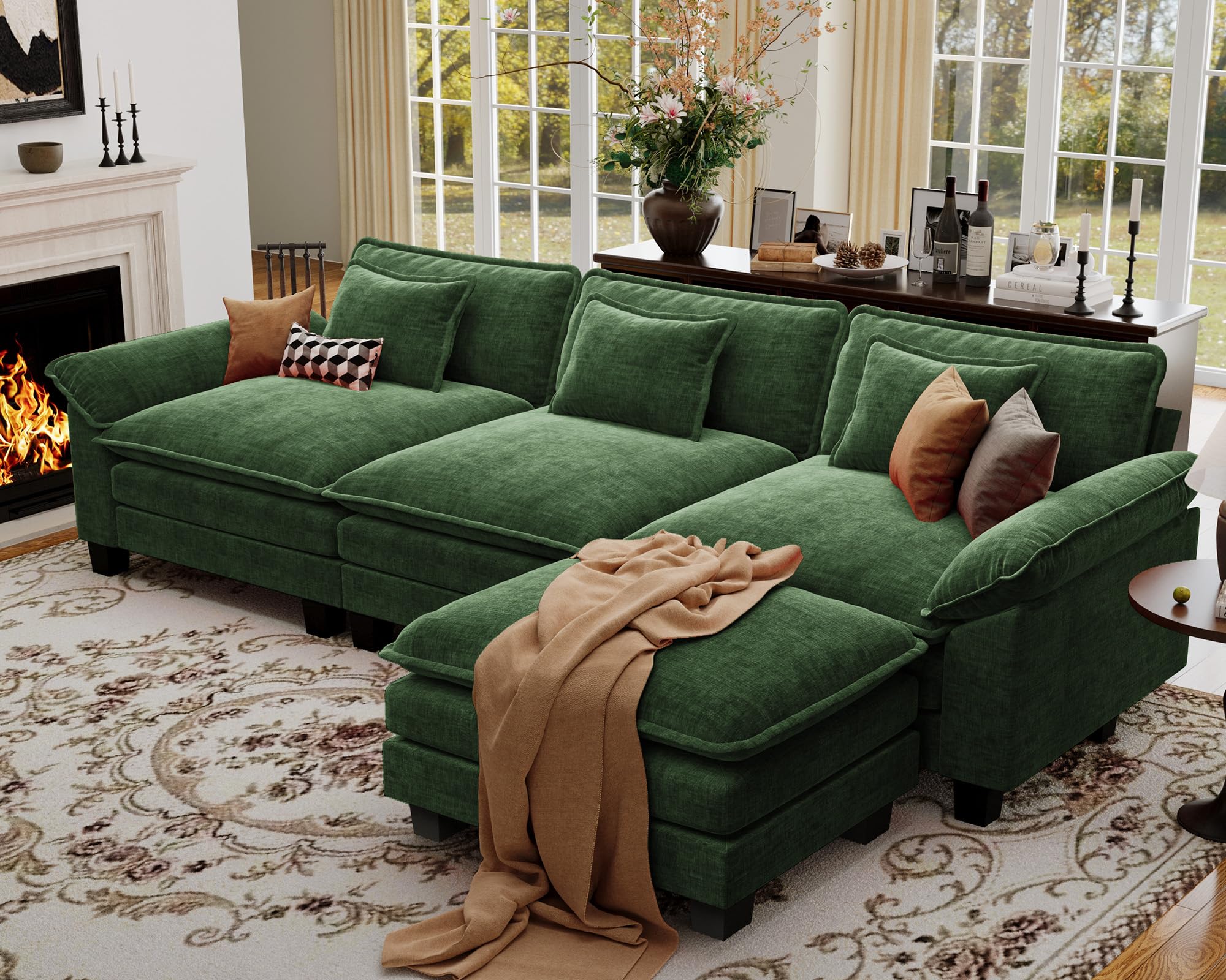 CDCASA Oversized Modular Sectional Sofa