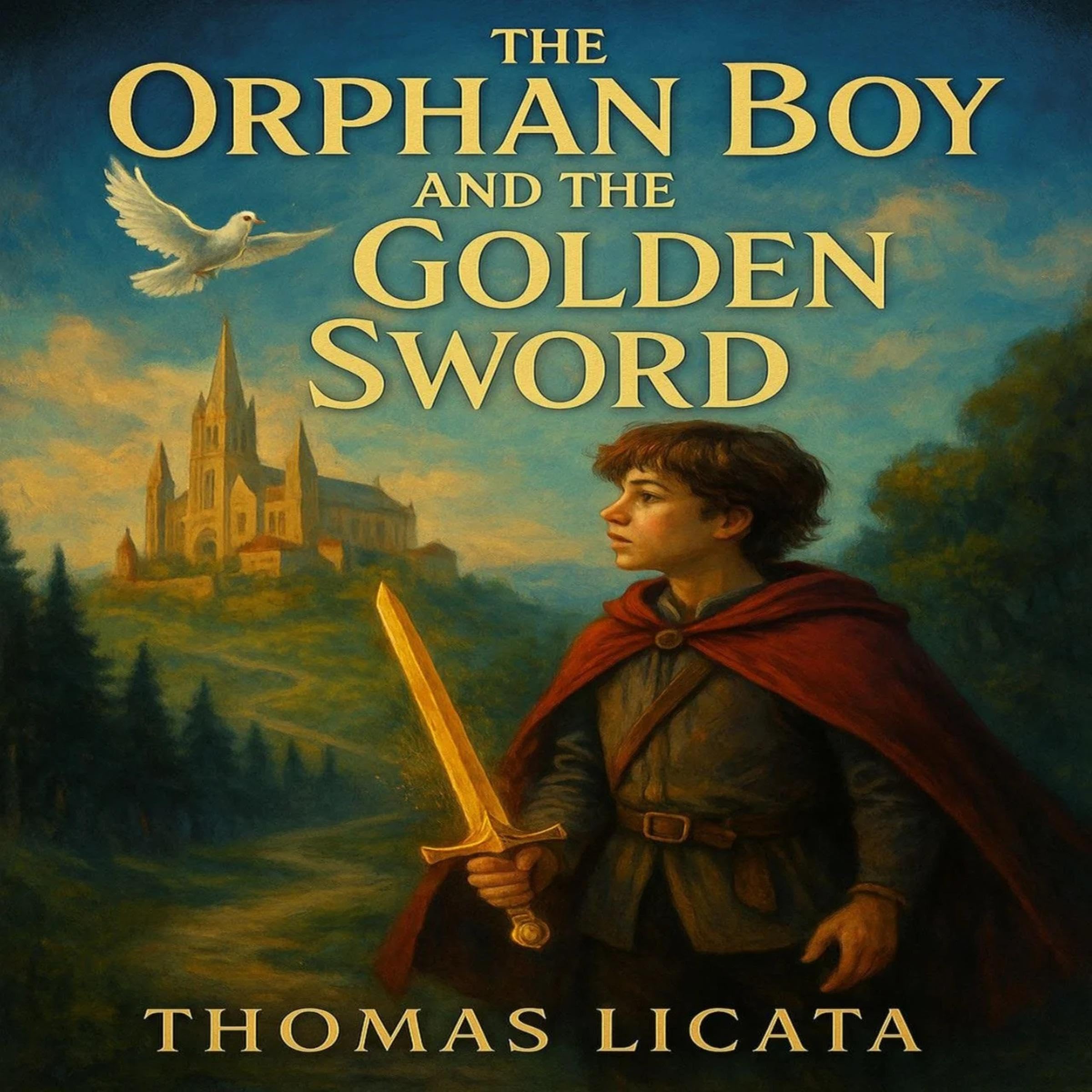 Cover art for The Orphan Boy and the Golden Sword