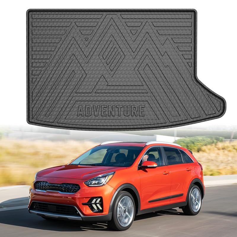 Forro de porta-malas em TPE preto para Kia Niro EV 2019–2022 Mixsuper Liner