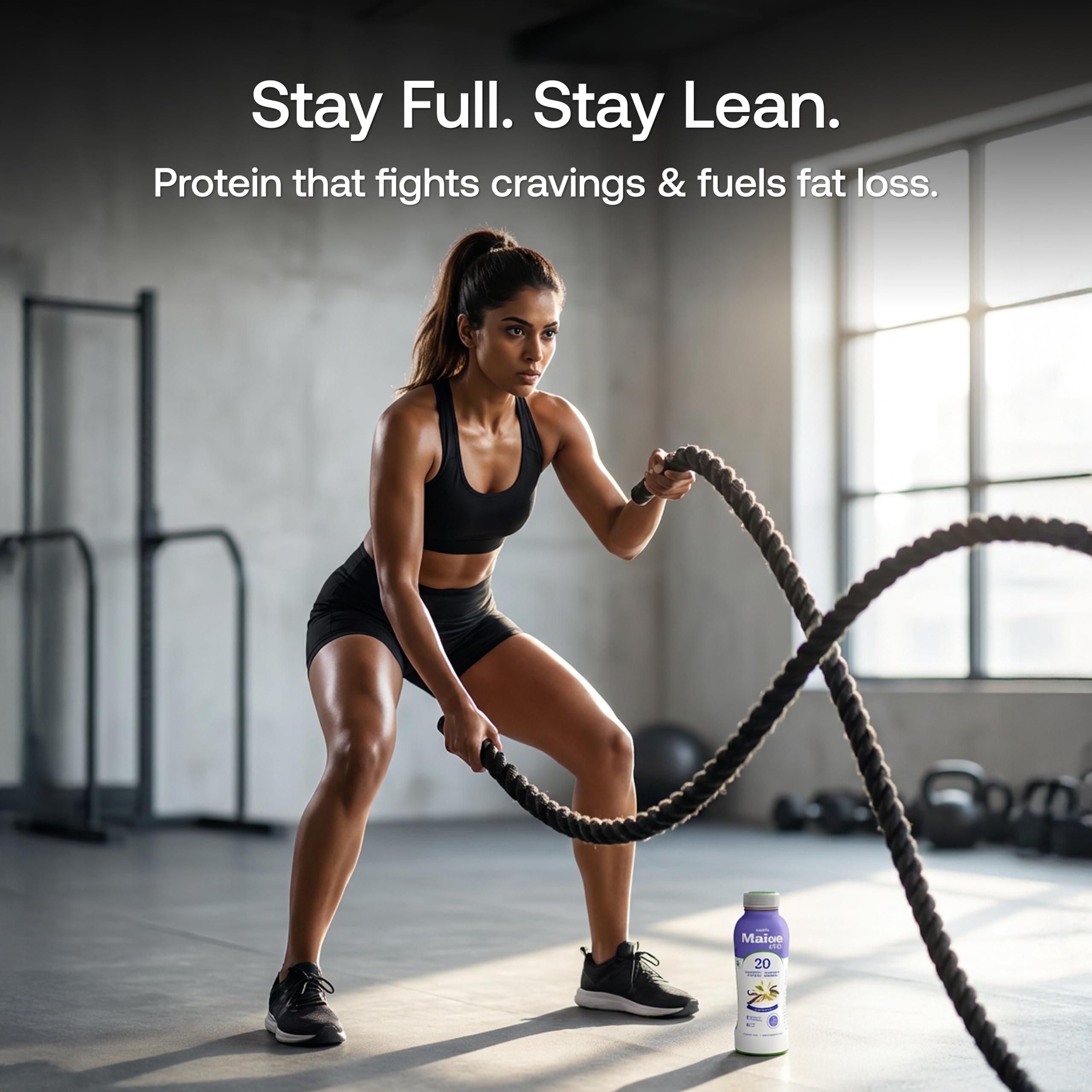 Maiva Pro Vanilla Plant Protein Shake - 300ml (Pack of 4) | 20g Protein , 20 Vitamins & Minerals | Smooth & Delicious | Light on Stomach | Vegan, Lactose-Free, No Added Sugar, No Preservatives, No Artificial Sweetener 3