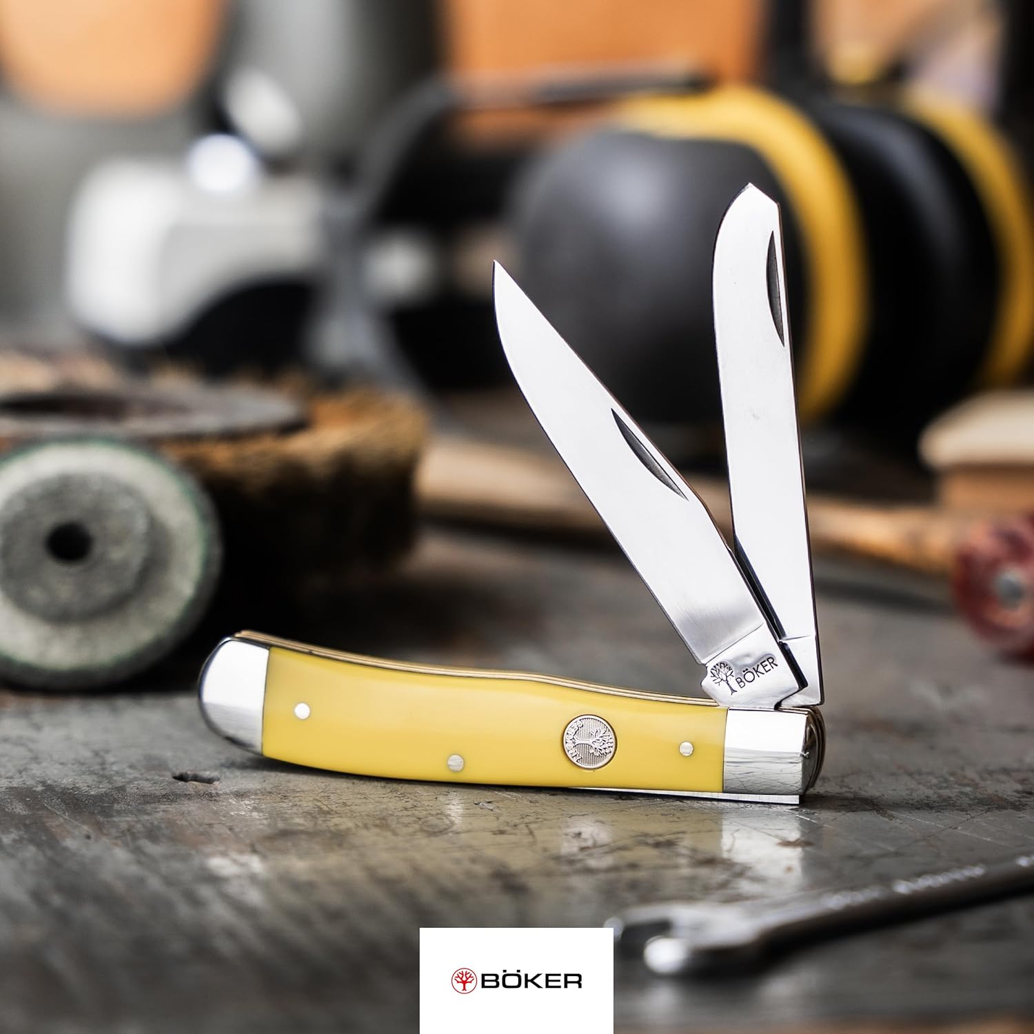 BOKER Traditional Series 2.0 Trapper, CPM-D2 Dual Blades, Slip Joint, Made in Solingen Germany (2024 Models)
