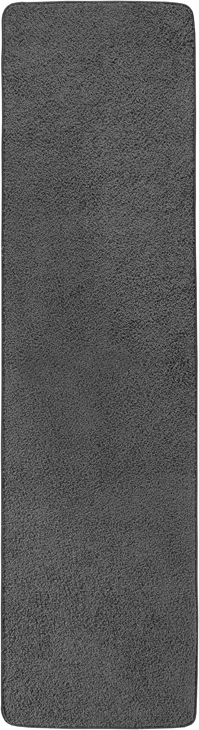 Misento High Pile Rug 67 x 300 cm Grey - brown