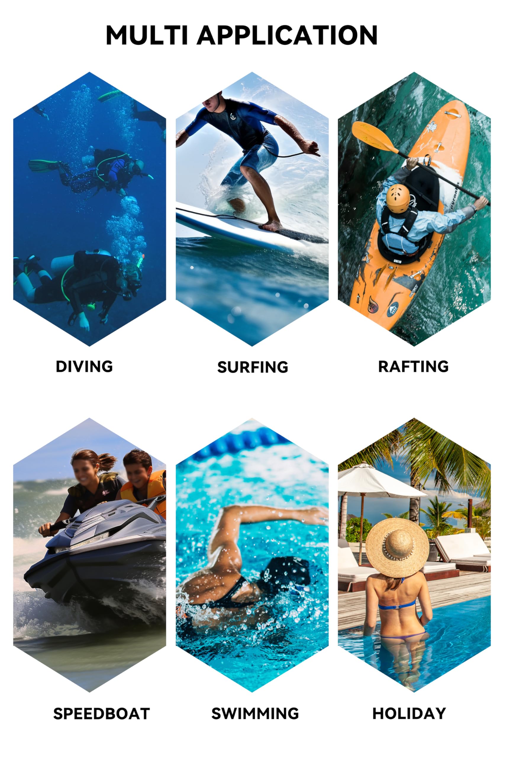 Femmes Hommes Combinaison de Plongée Zippé Anti-UV Manches Longues pour Plongée Natation Surf (Homme, 3XL)