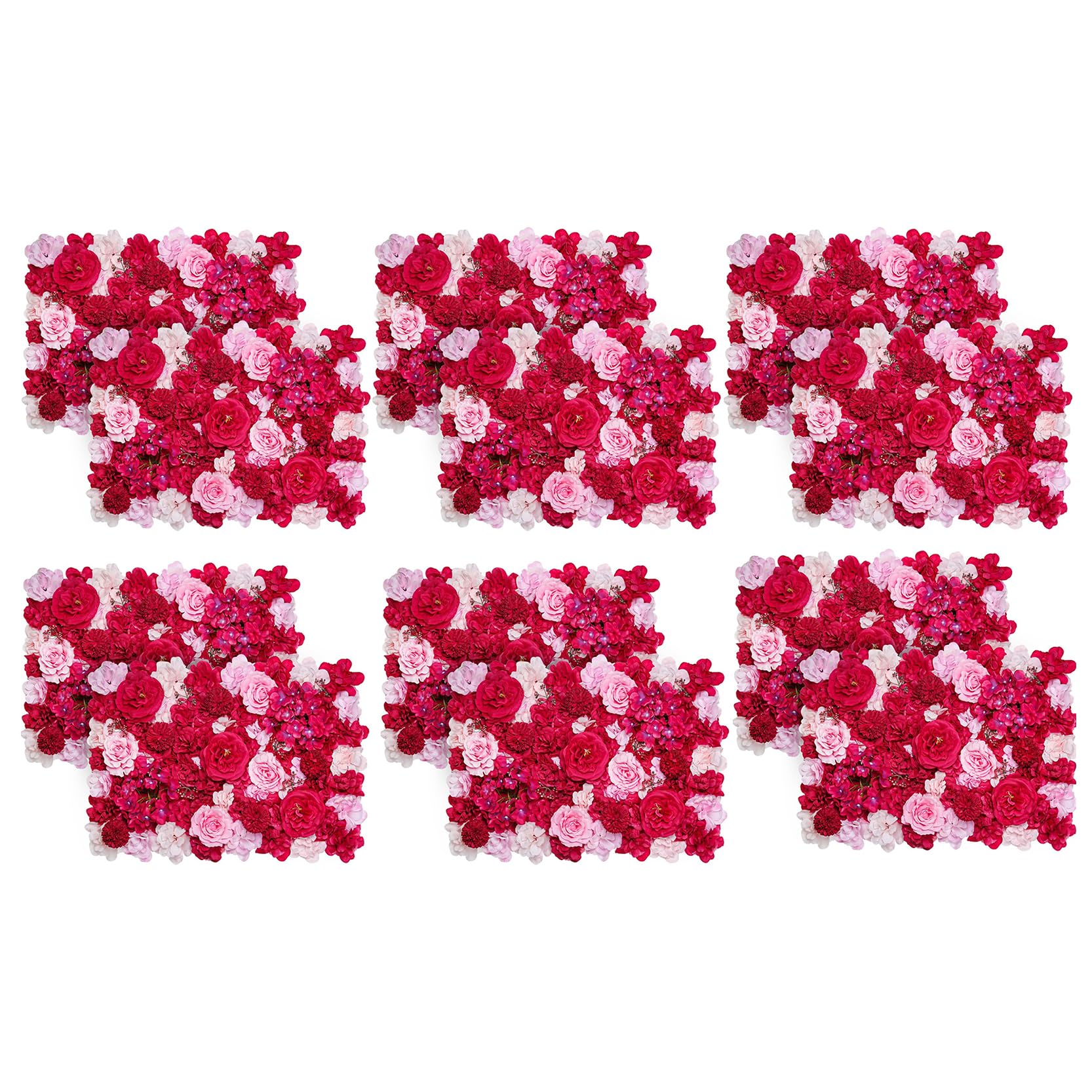 Mur de roses bricolage sans entretien pour fond de decoration evenementielle