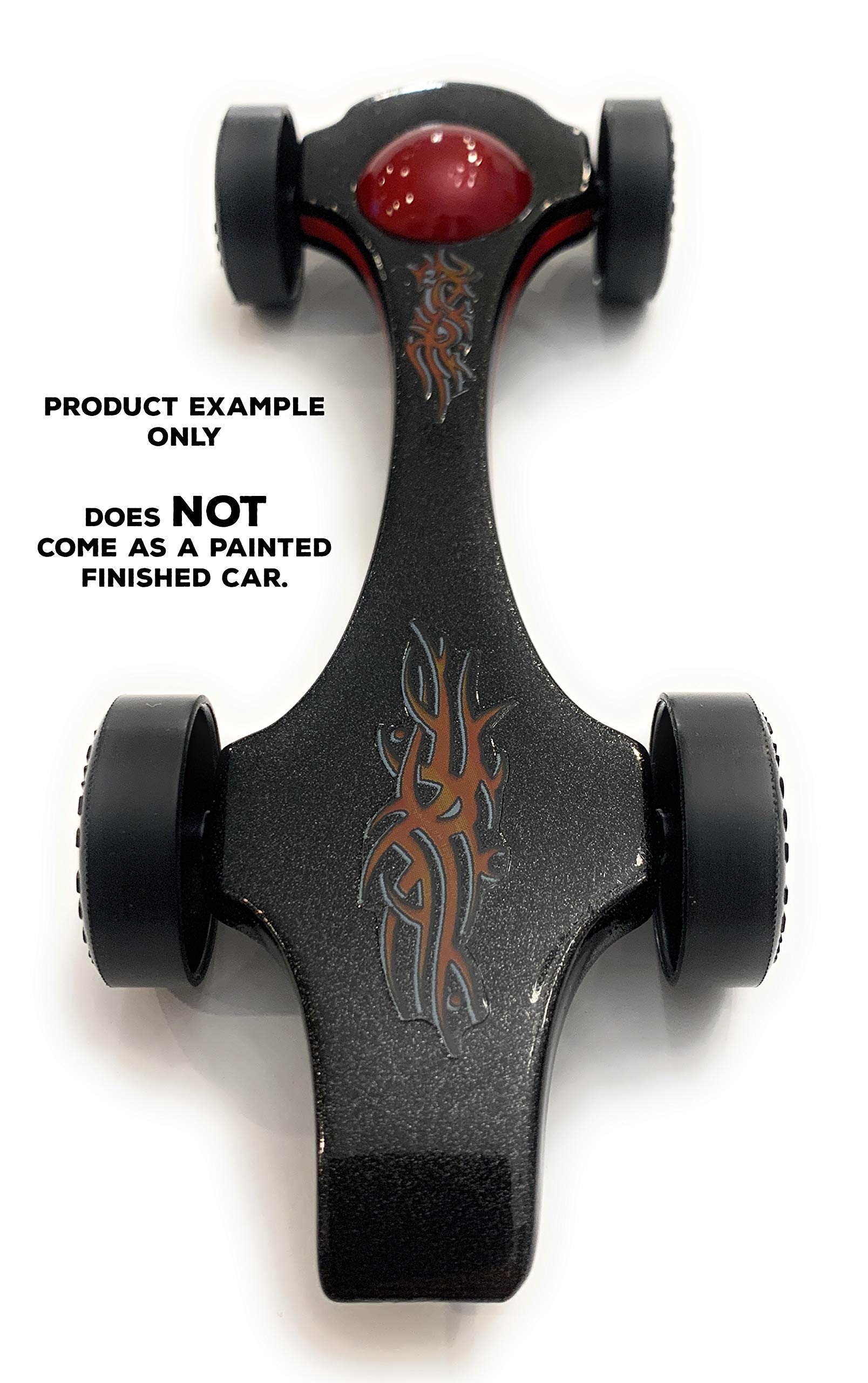 Maximum Velocity Pine Derby Car Kit | Derby Car Kit Includes Speed Official Scout Wheels, Axles, Graphite & Tungsten Weight | Maxinator Pinewood Car