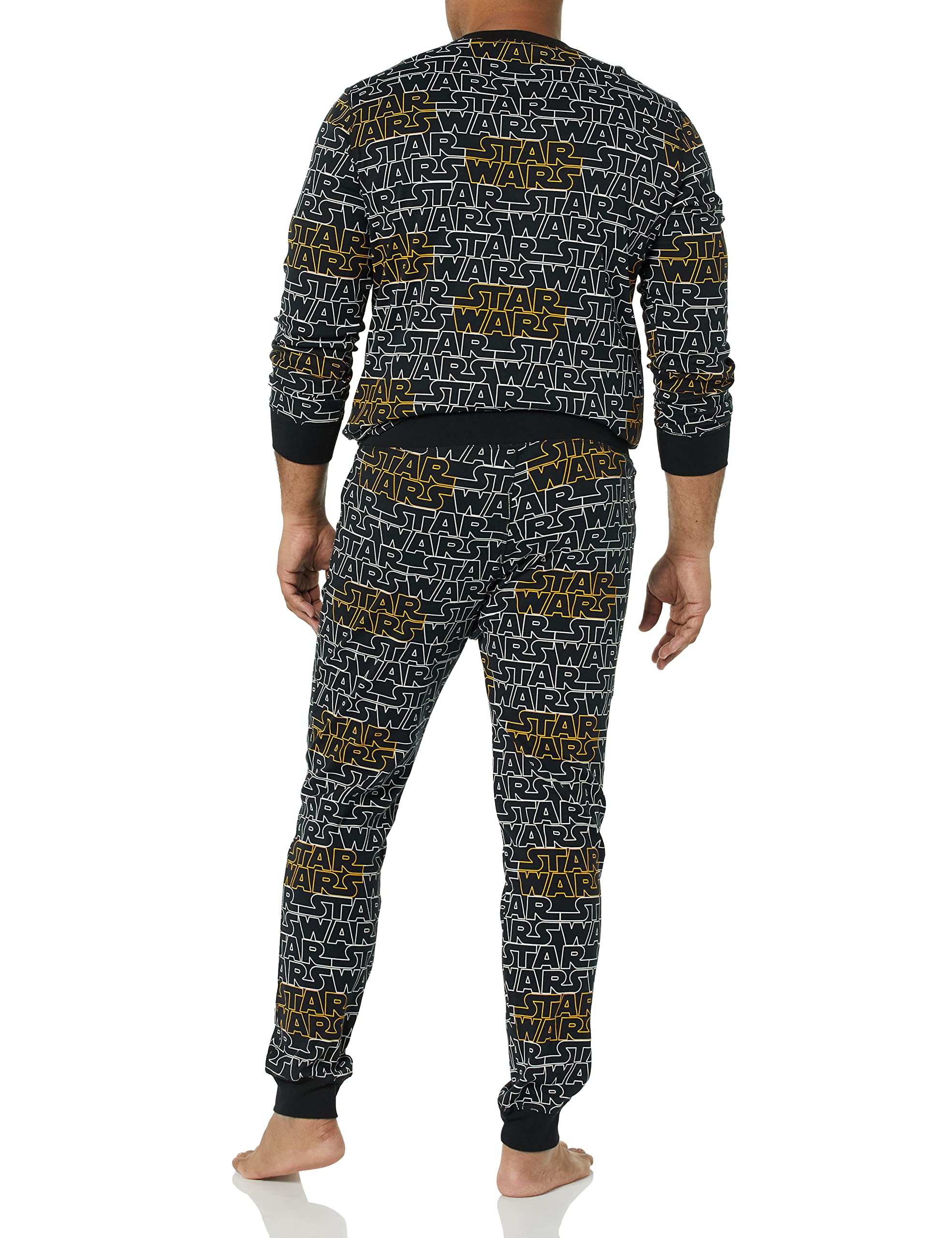 Amazon Essentials Disney | Marvel | Star Wars Pigiama in Cotone Aderente Uomo