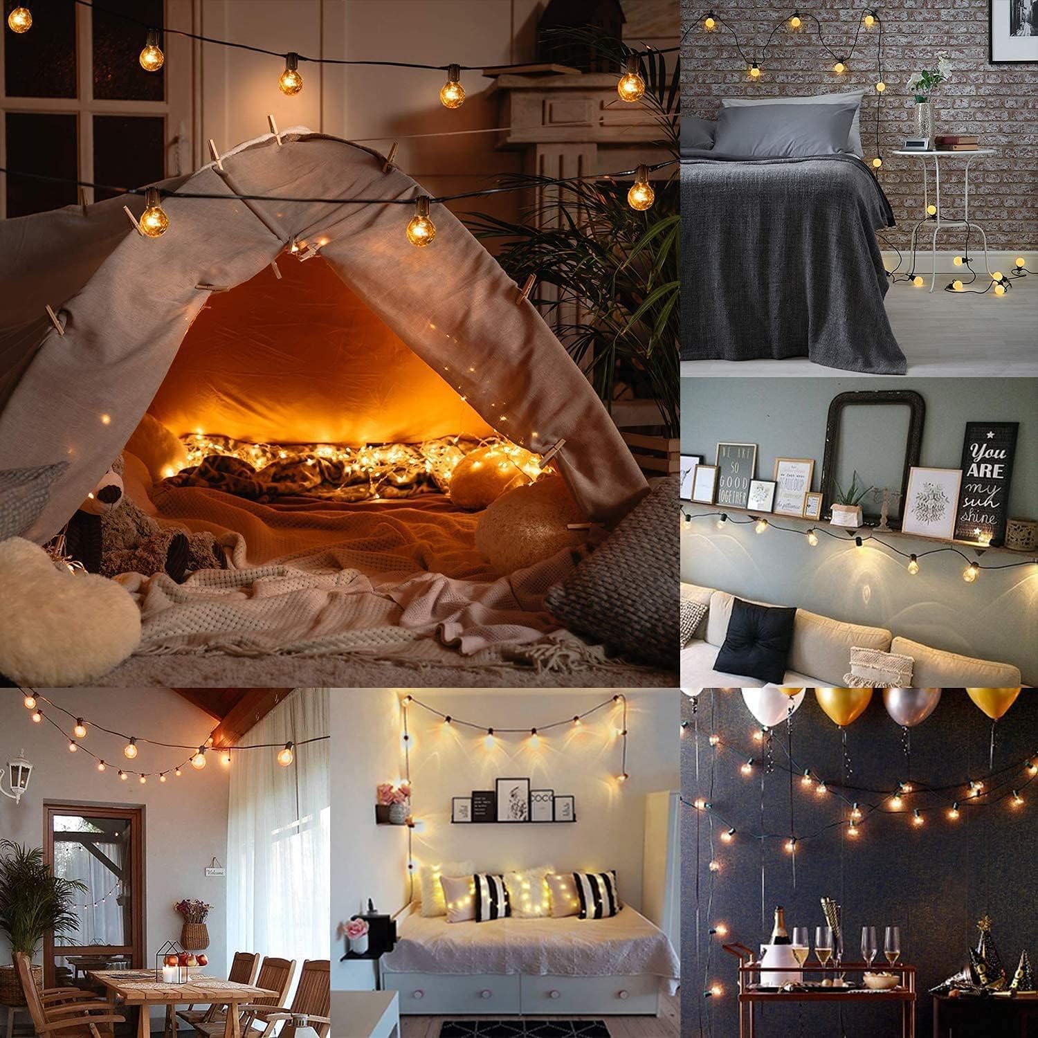 PR Home Hue lichtketting voor buiten, zwart 5-lamps