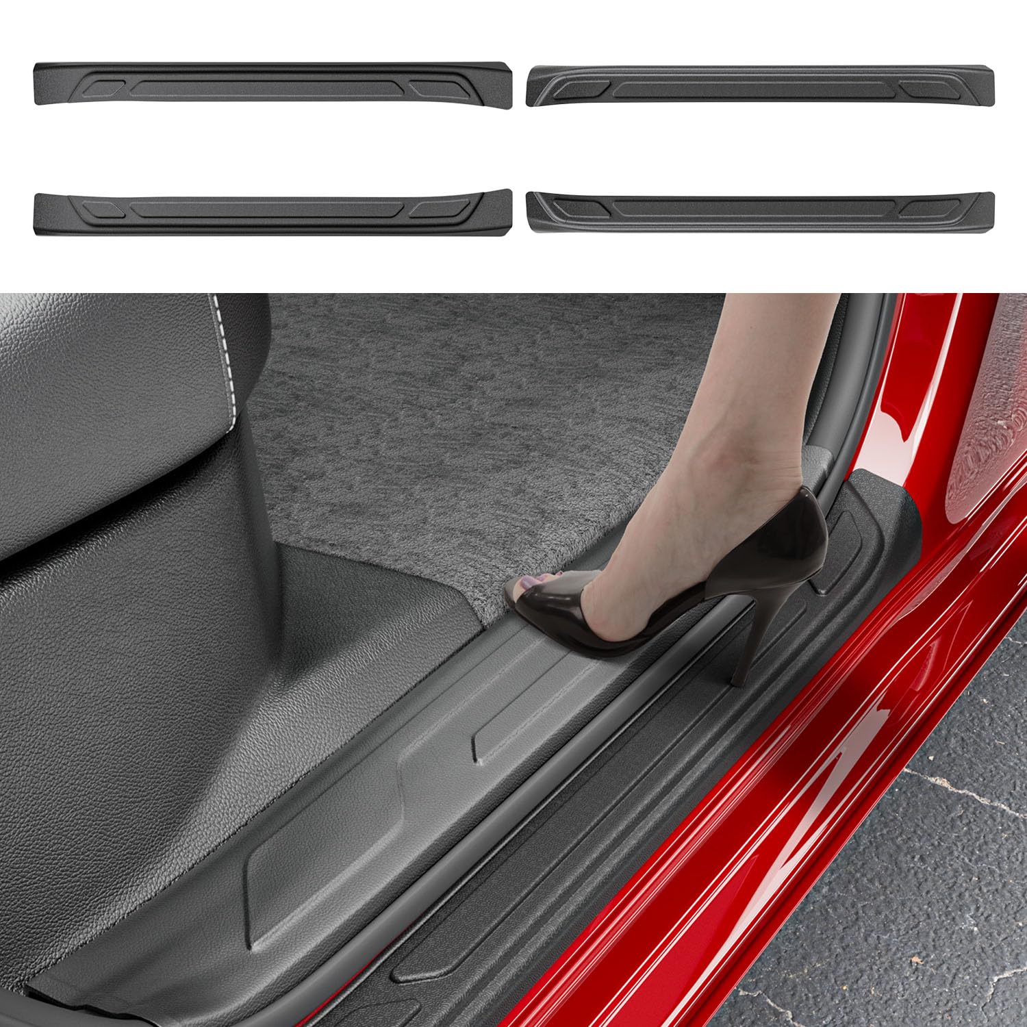 powoq Exterior Door Sill Protector for Tundra
