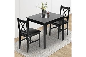 Gorgeous Table 2 Chairs Kitchen Dining Furniture Set