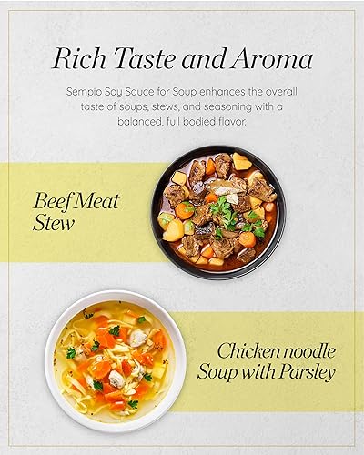 Miniatura 4 de Sempio Salsa de soja para sopa 2908 onzas líquidas 291fl oz sin OMG Kosher