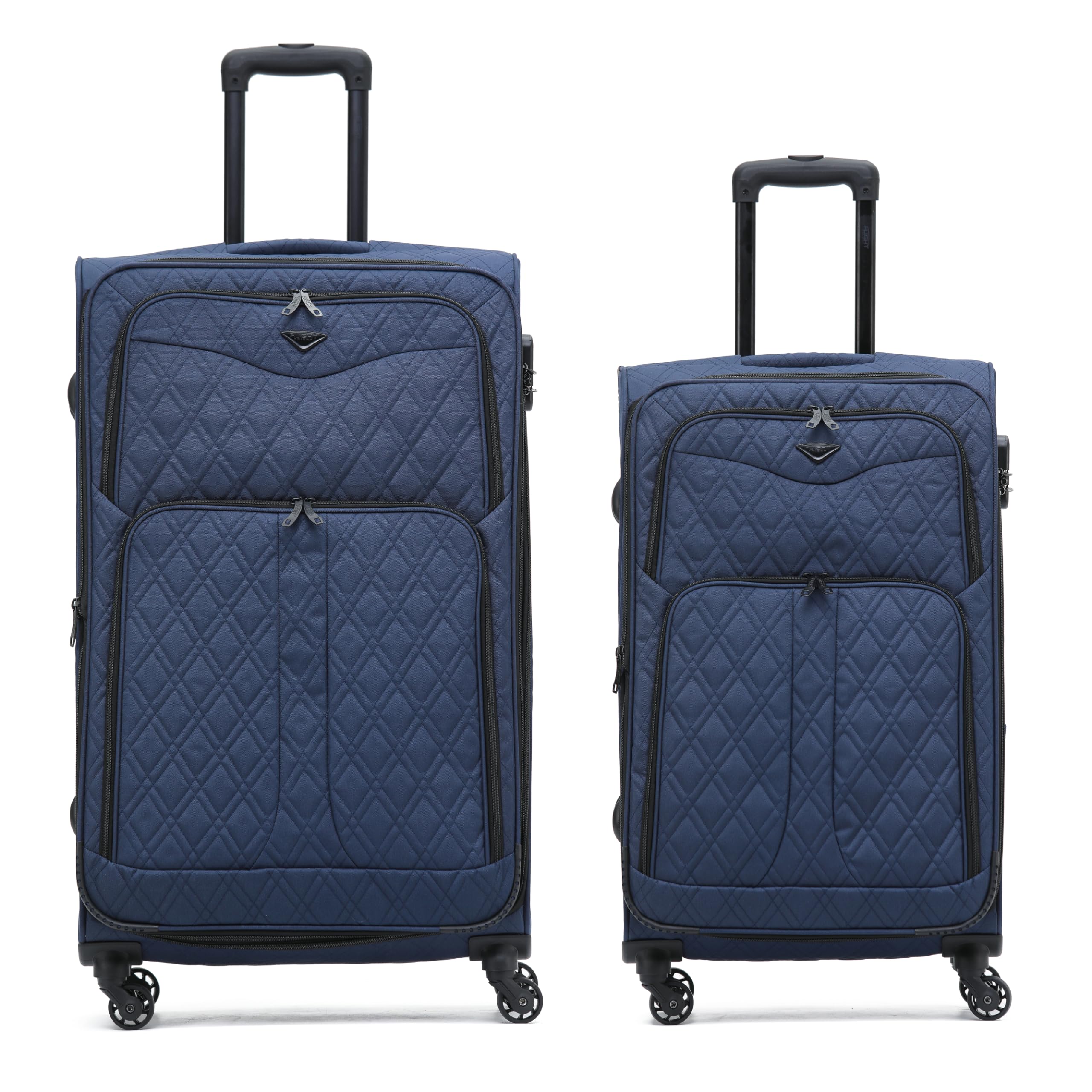 Flight Knight Lightweight 4 Wheel 800D Soft Case Suitcases Anti Crack Cabin & Hold Luggage Options Approved for Over 100 Airlines Including easyJet, BA & Many More! — view 41