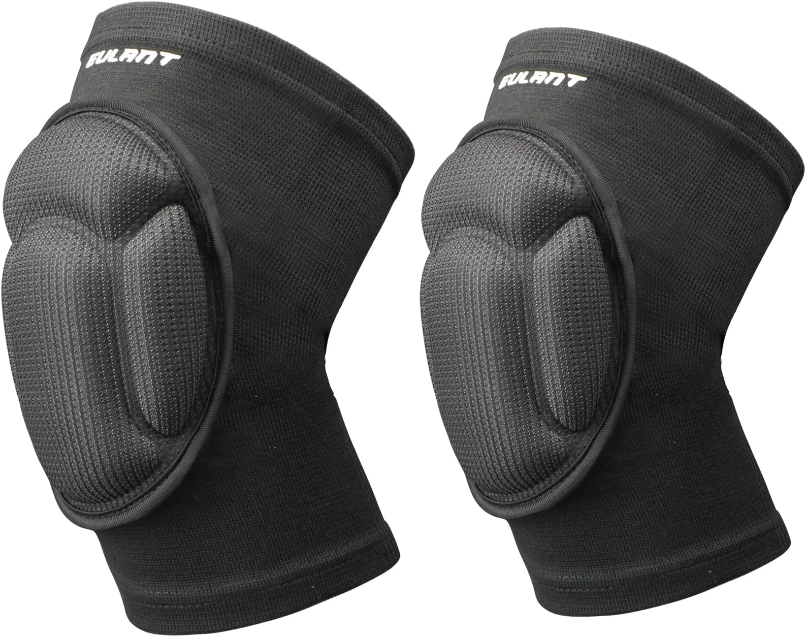 Volleyball Knee Pads, Thick Sponge Work Knee Pads, Protective Pull Up Knee Pads for Football Dance Running Wrestling Hiking Skating MTB Garden Gym,L