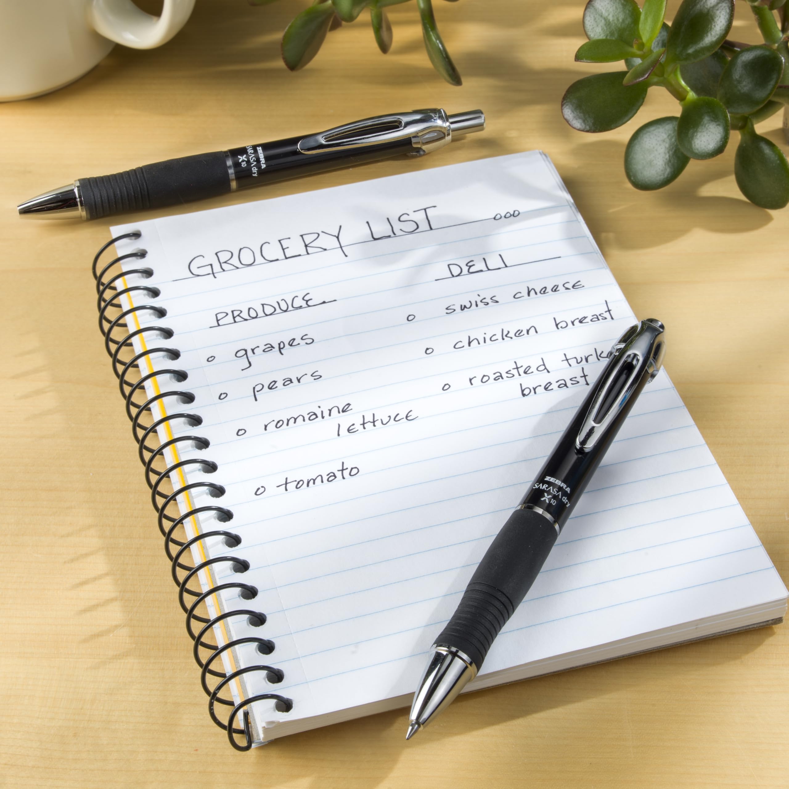 Amazon.com: Zebra Pen SARASA X10 Retractable Gel Pen, Black Ink