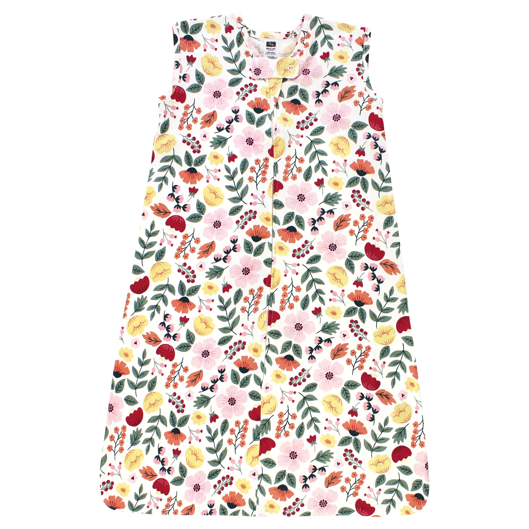 Hudson Baby Unisex BabyCotton Sleeveless Wearable Sleeping Bag, Sack, Blanket