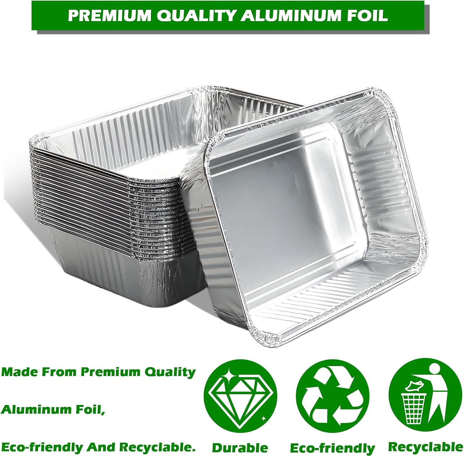 KEESHA 6418 Aluminum Drip Pan Liner for Ninja OG800, OG900,30 PCS image 4