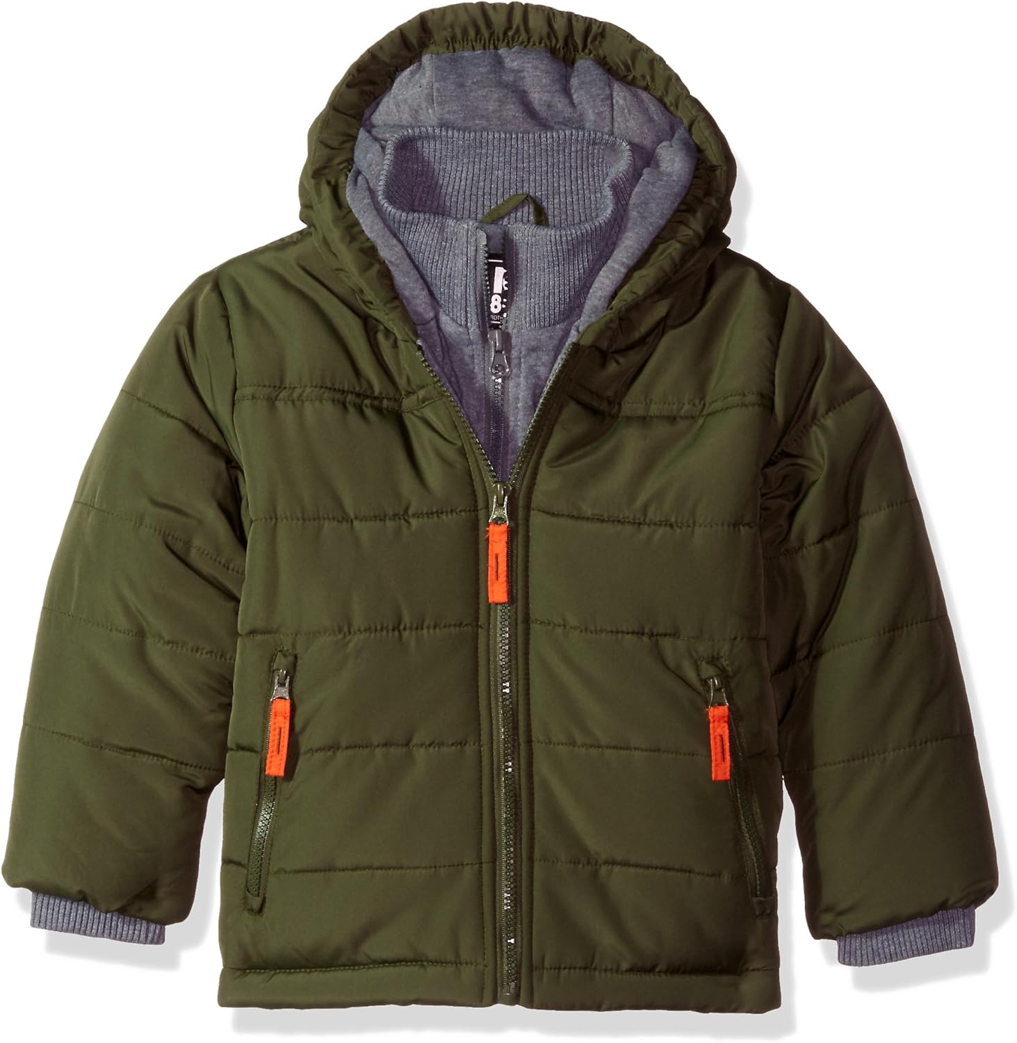 Rothchilds Coats Rothschild Boys' Faux Wool Toggle Coat Midnight