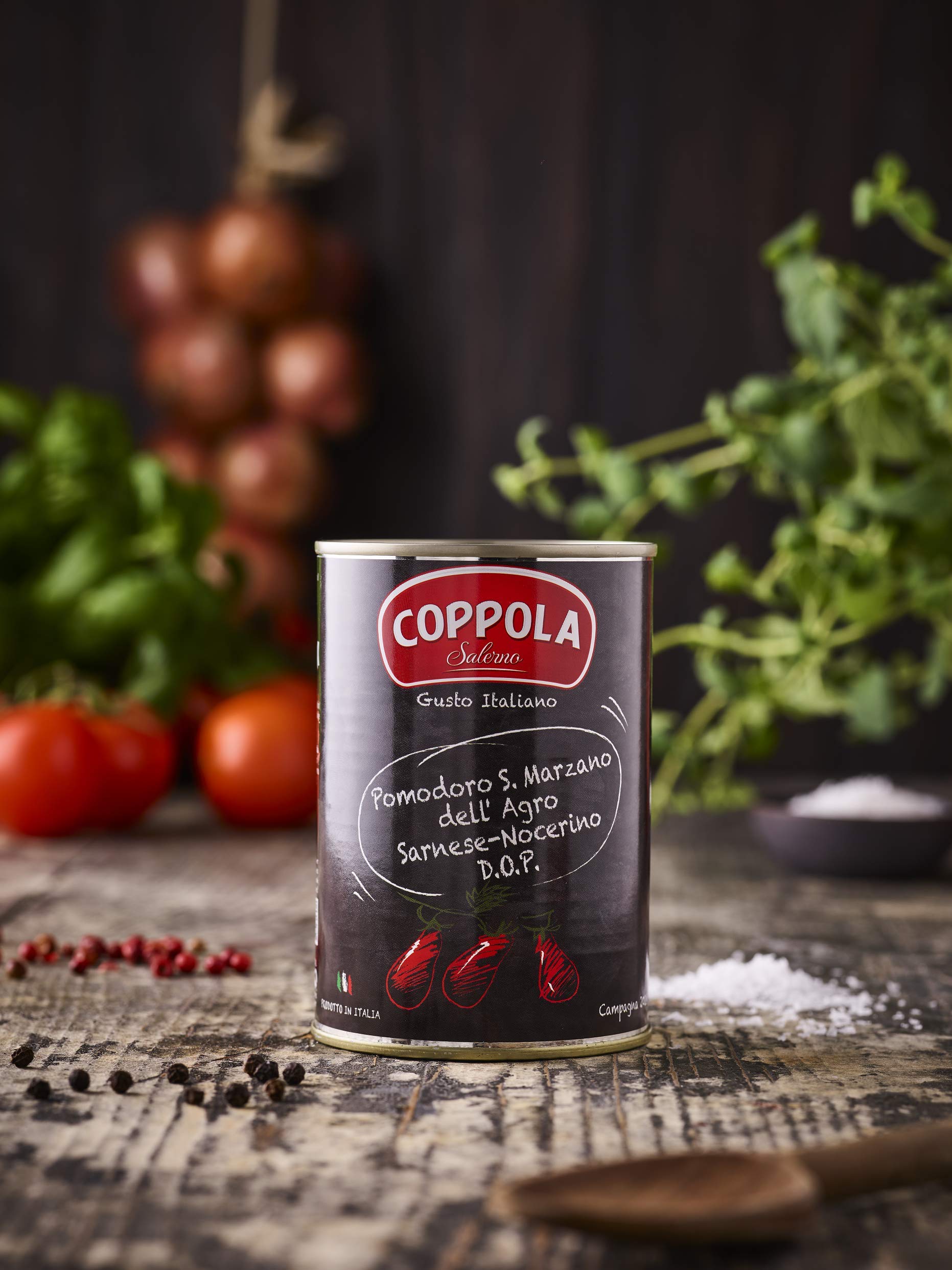 Coppola Tomates San Marzano DOP 400g (Caja de 12)