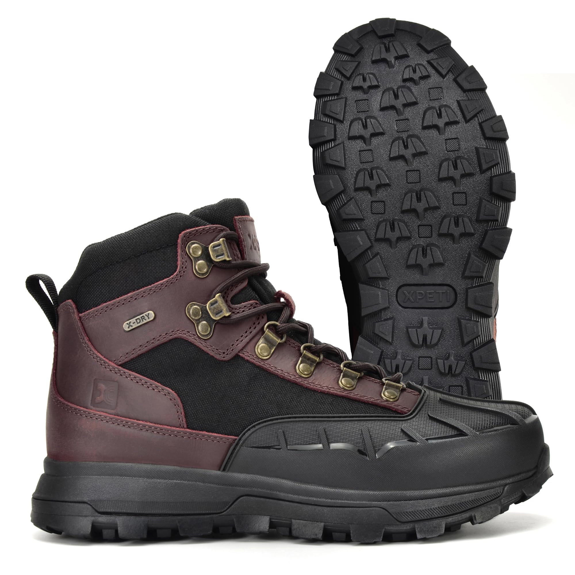 XPETI Men’s Legacy shell-toe hiking boots waterproof