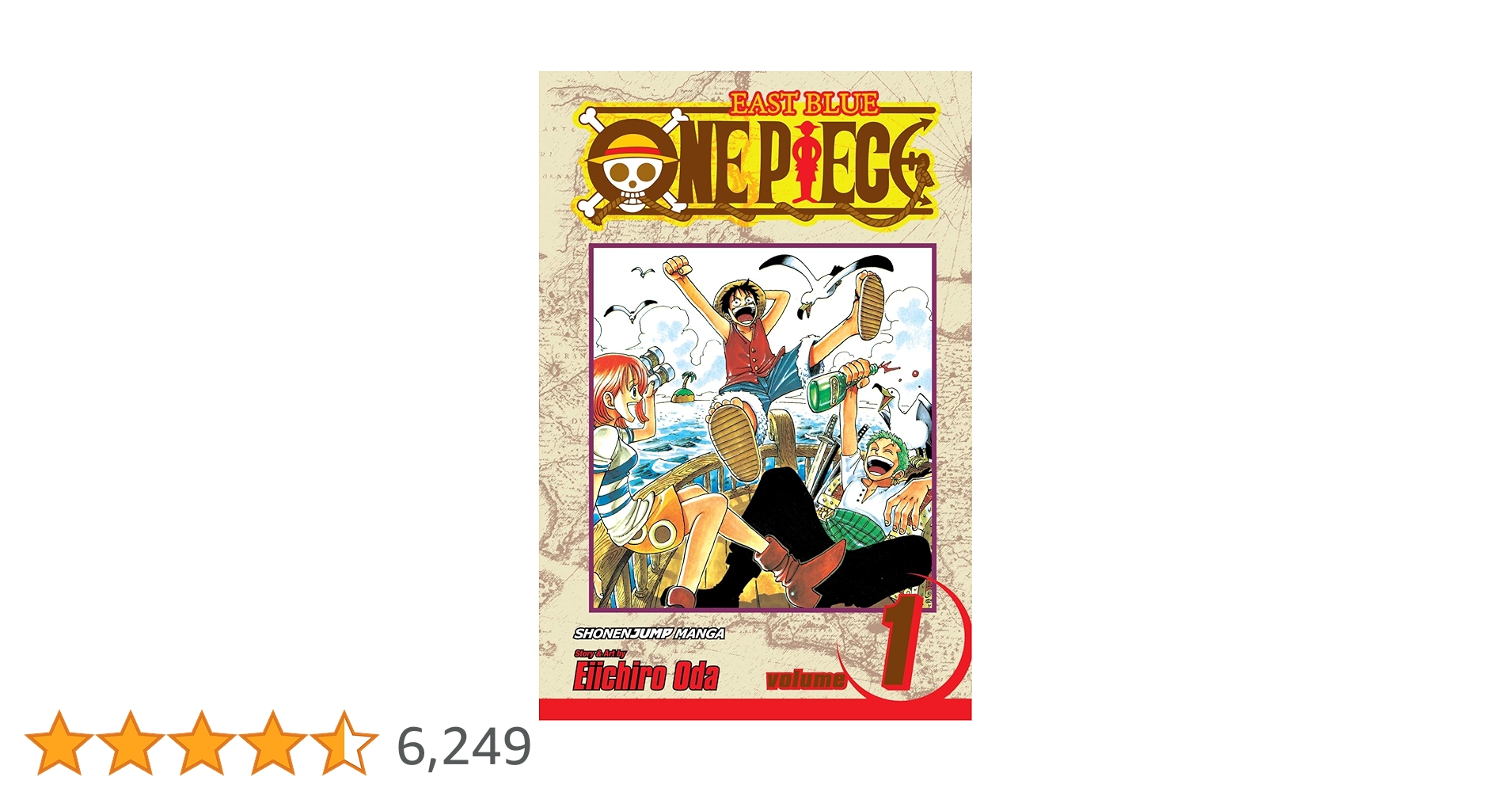 Amazon | One Piece, Vol. 1: Romance Dawn (One Piece Graphic Novel