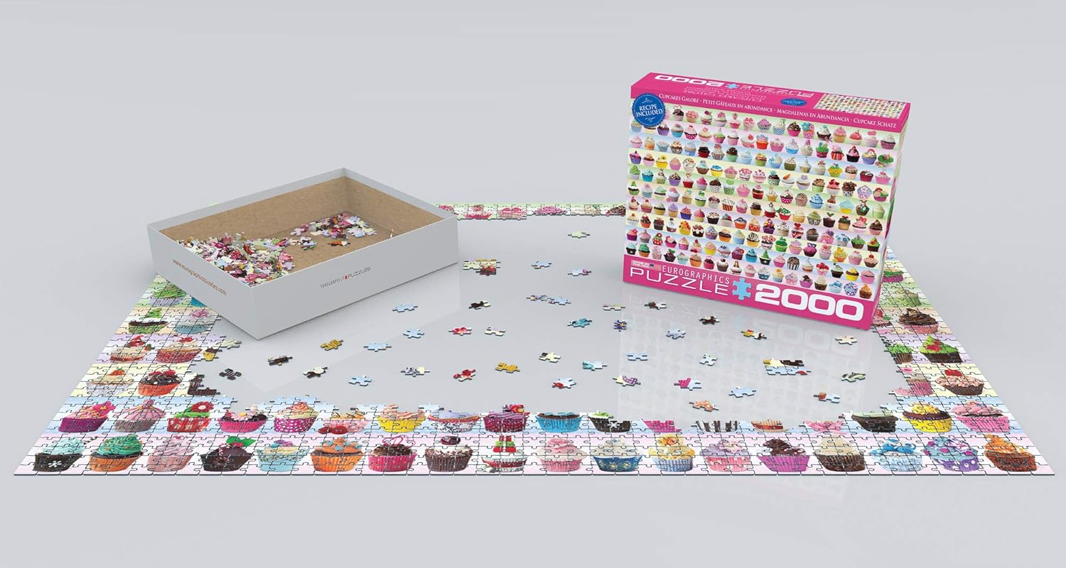 EuroGraphics Cupcakes Galore Puzzle (2000-Piece) (8220-0629)