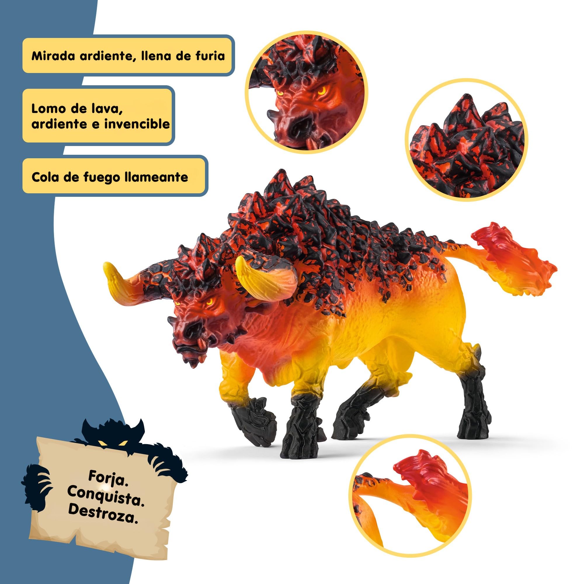 Schleich ELDRADOR | Battle Cave Arena: Lava vs. Sombra 42673 | 71 Piezas