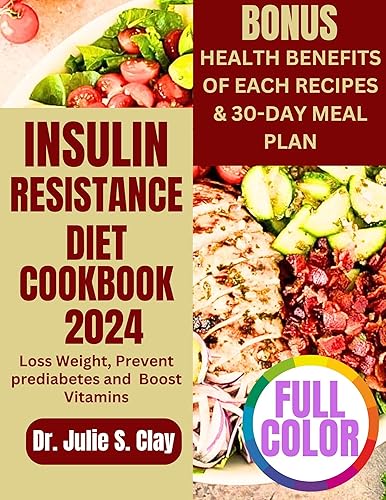 INSULIN RESISTANCE DIET COOKBOOK 2024: Loss Weight, Prevent Prediabetes and Boost Vitamins