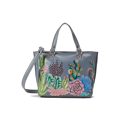 Anuschka Medium Tote 693 Handbags Desert Garden, Leather
