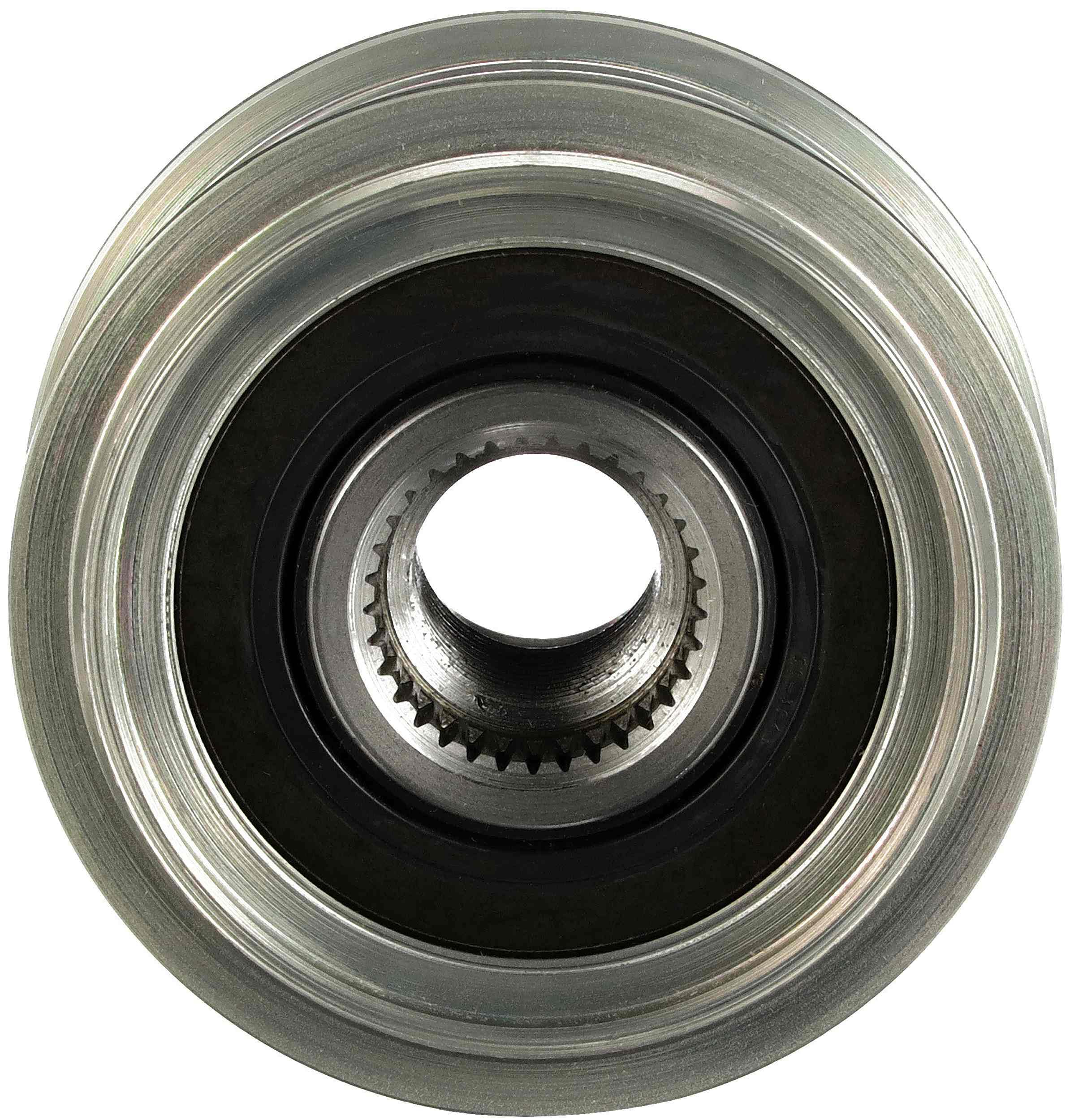 GATES Poulie débrayable d'alternateur Ø61mm 778910009 7789-10009 1469755 Compatible avec VW Golf 4 3/5 portes 1J1 Golf 5 3/5 portes 1K1 Golf 6 3/5 portes 5K1
