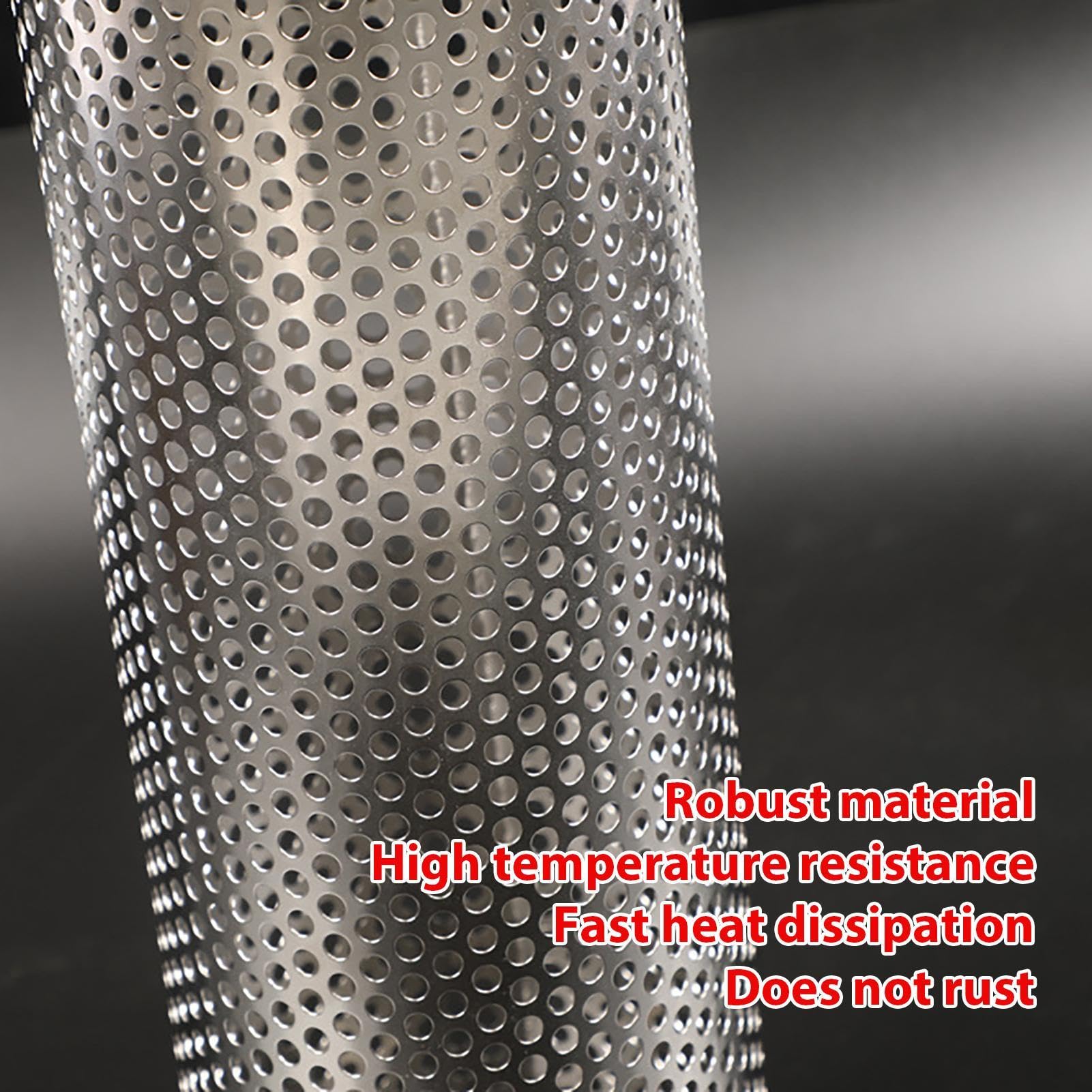 Scudo per da campeggio – scudo per tubo in acciaio inox, protezione per, da campeggio, copertura per tubo stufa | parascintille per caminetto da campeggio accessori p