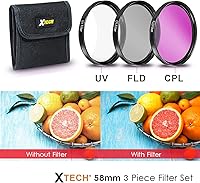 Vista 4 de Xtech HeroFiber - Kit de accesorios de 2.283 in para cámaras Canon EOS DSLR (kit de accesorios de lente de 2.283 in)