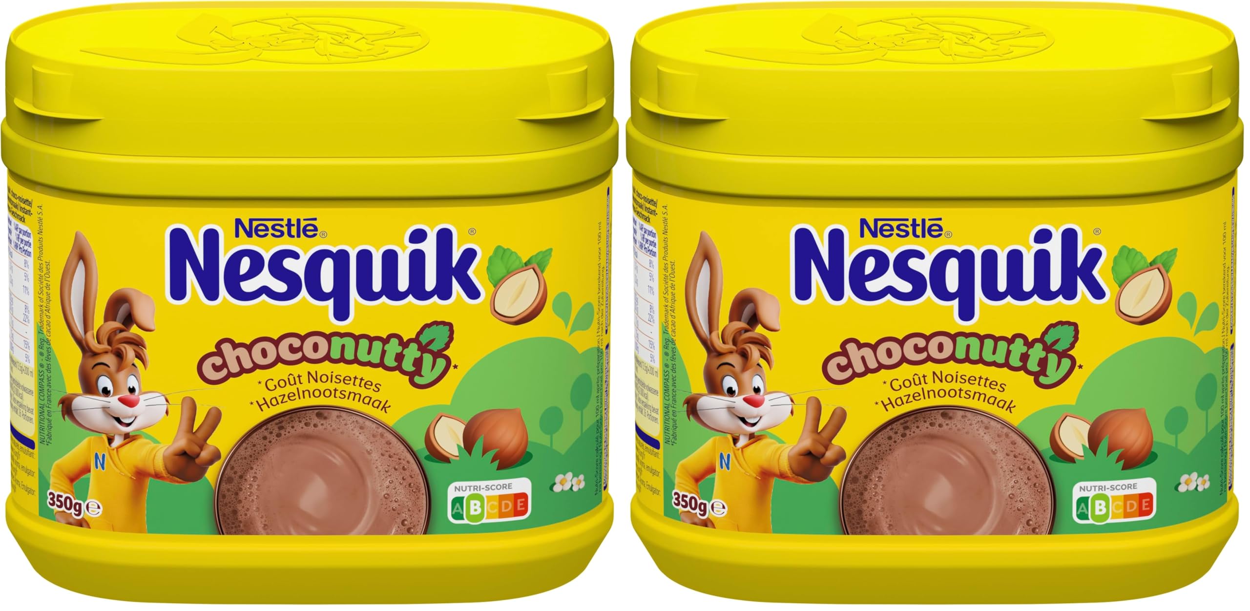 Nesquik Choconutty Kakaolu, Fındık Aromalı İçecek Tozu 350 Gram (2 paketi)