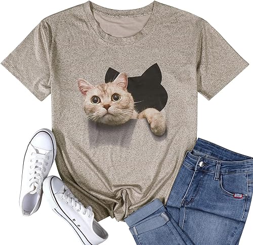 Merry Christmas Shirts for Women Xmas Buffalo Plaid Tree Shirt Top Short Sleeve Casual Graphic Print T Shirt