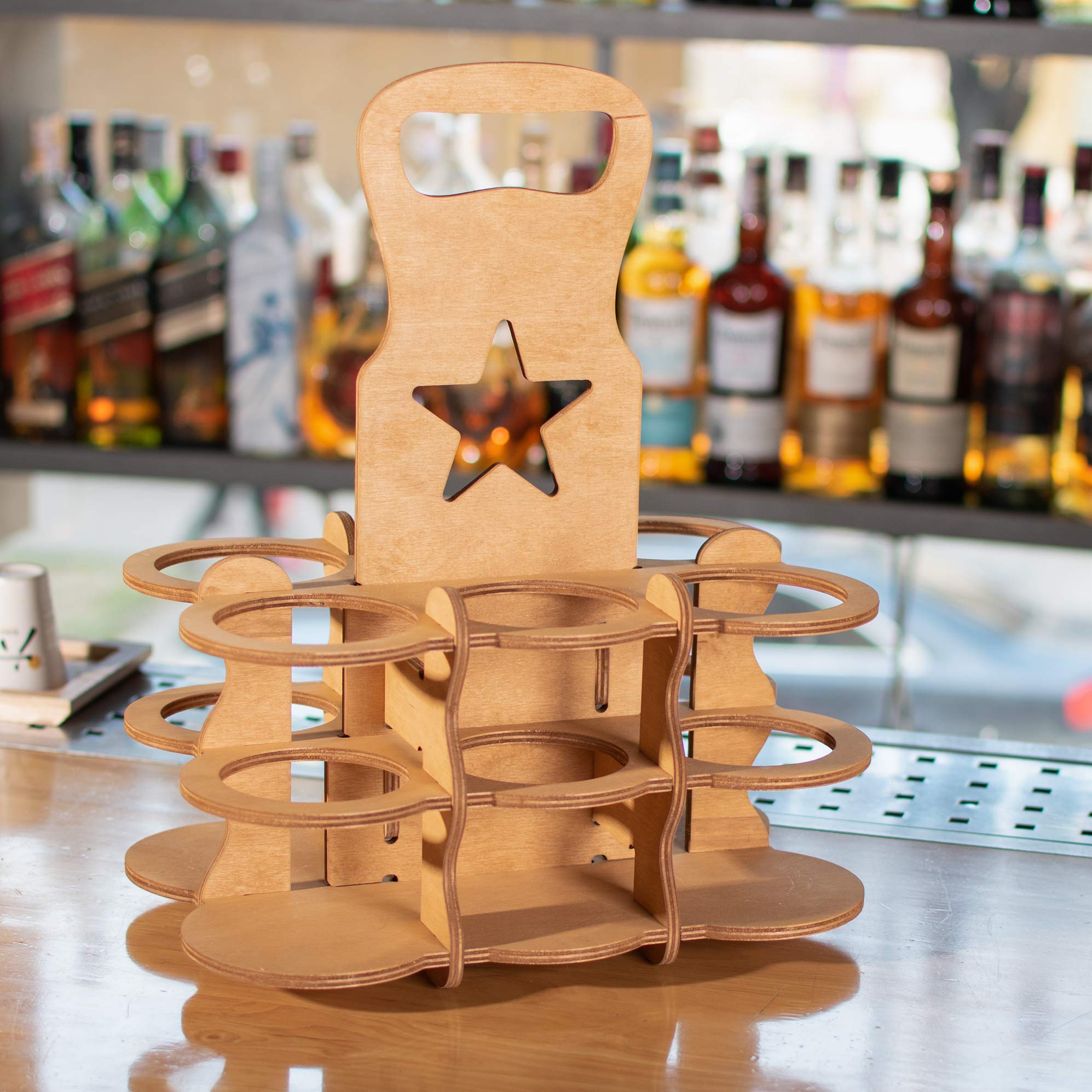 美品 一升瓶ケース 椅子 ビールケース 木箱 4個 ビンテージ