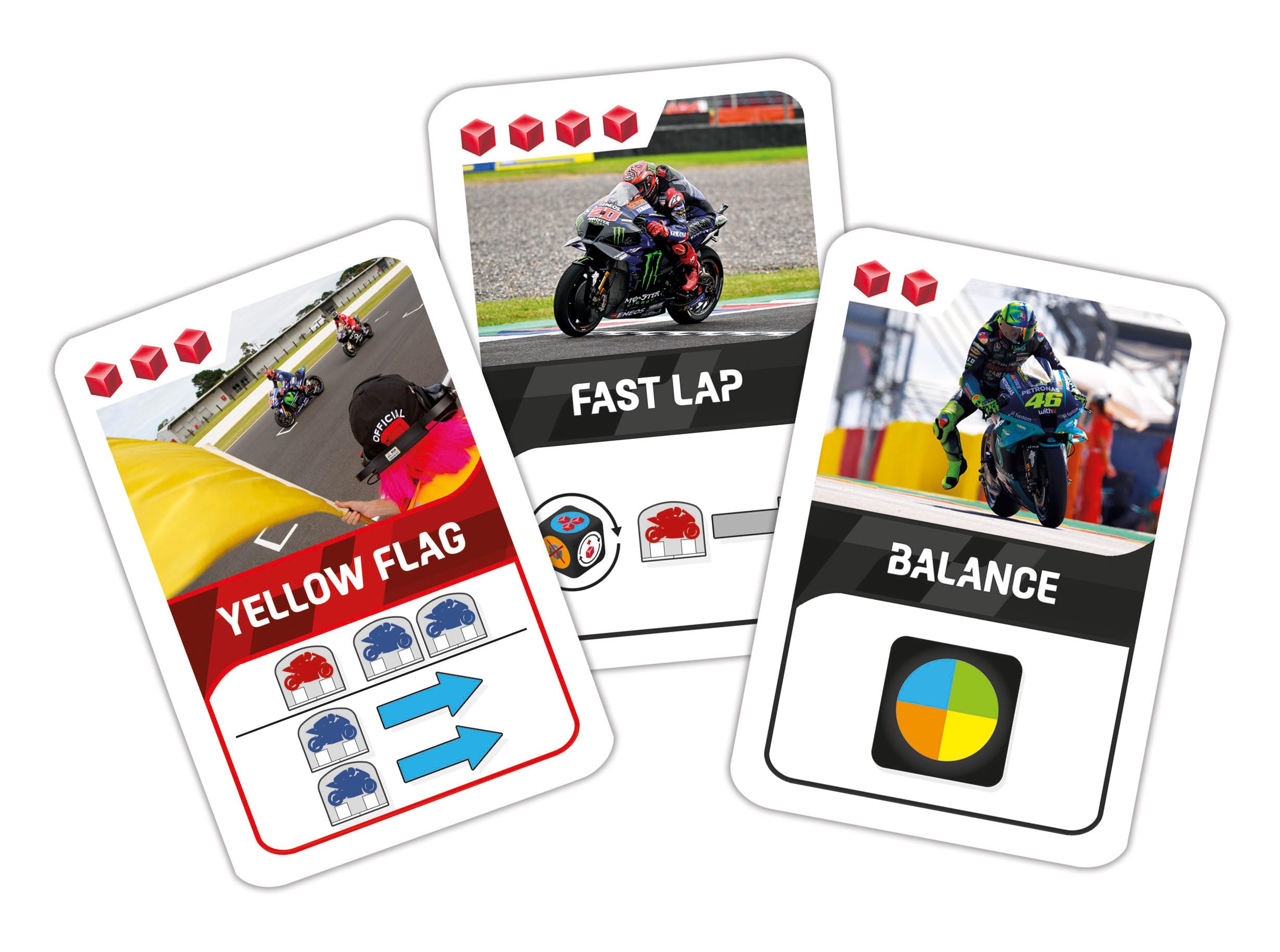 Clementoni- Moto GP Tavolo società Adulti, Divertimento per Tutta La Famiglia, Basato su Sport, 2-6 Giocatori, Gioco Motomondiale, Made in Italy, Colore Italiano, 16790