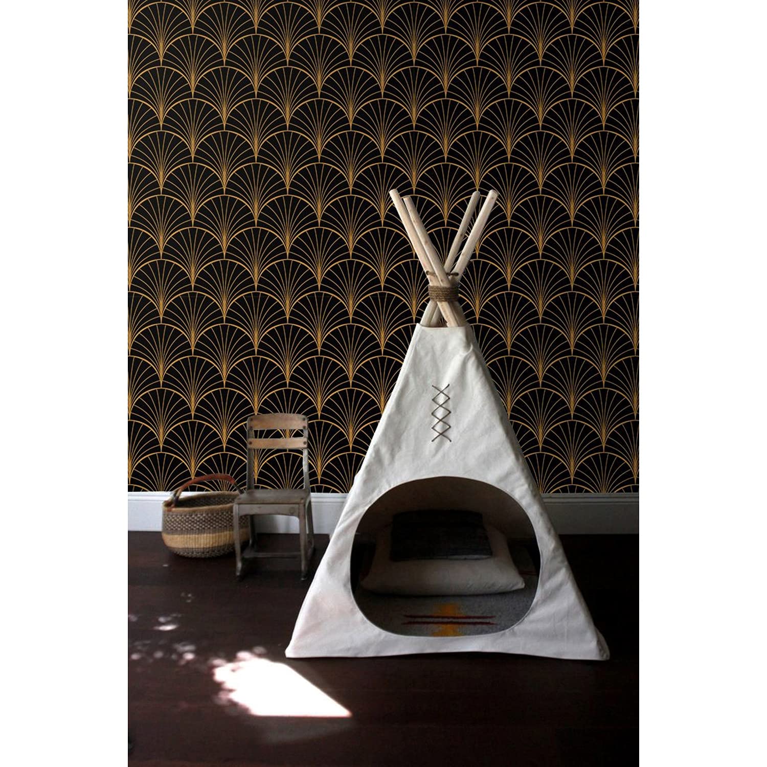Papier peint latex texturé haut de gamme pour une décoration murale chic