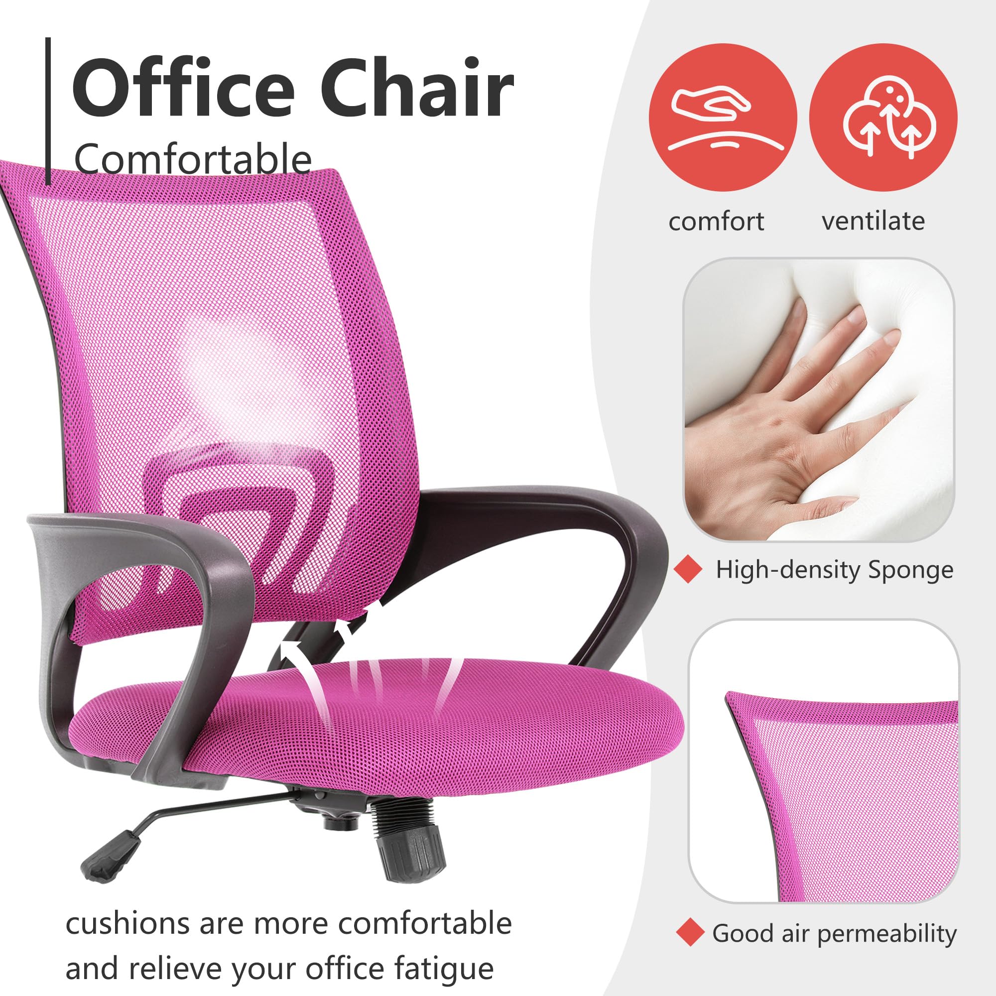 Snapklik.com : PayLessHere Office Computer Chair Ergonomic Cheap Desk ...