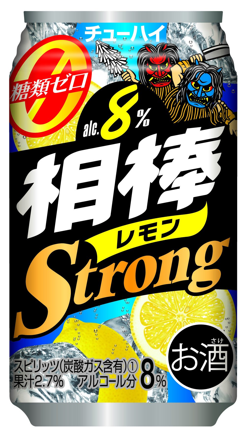 秋田県醗酵工業 相棒ストロングレモン糖類ゼロ [ チューハイ 350ml ]