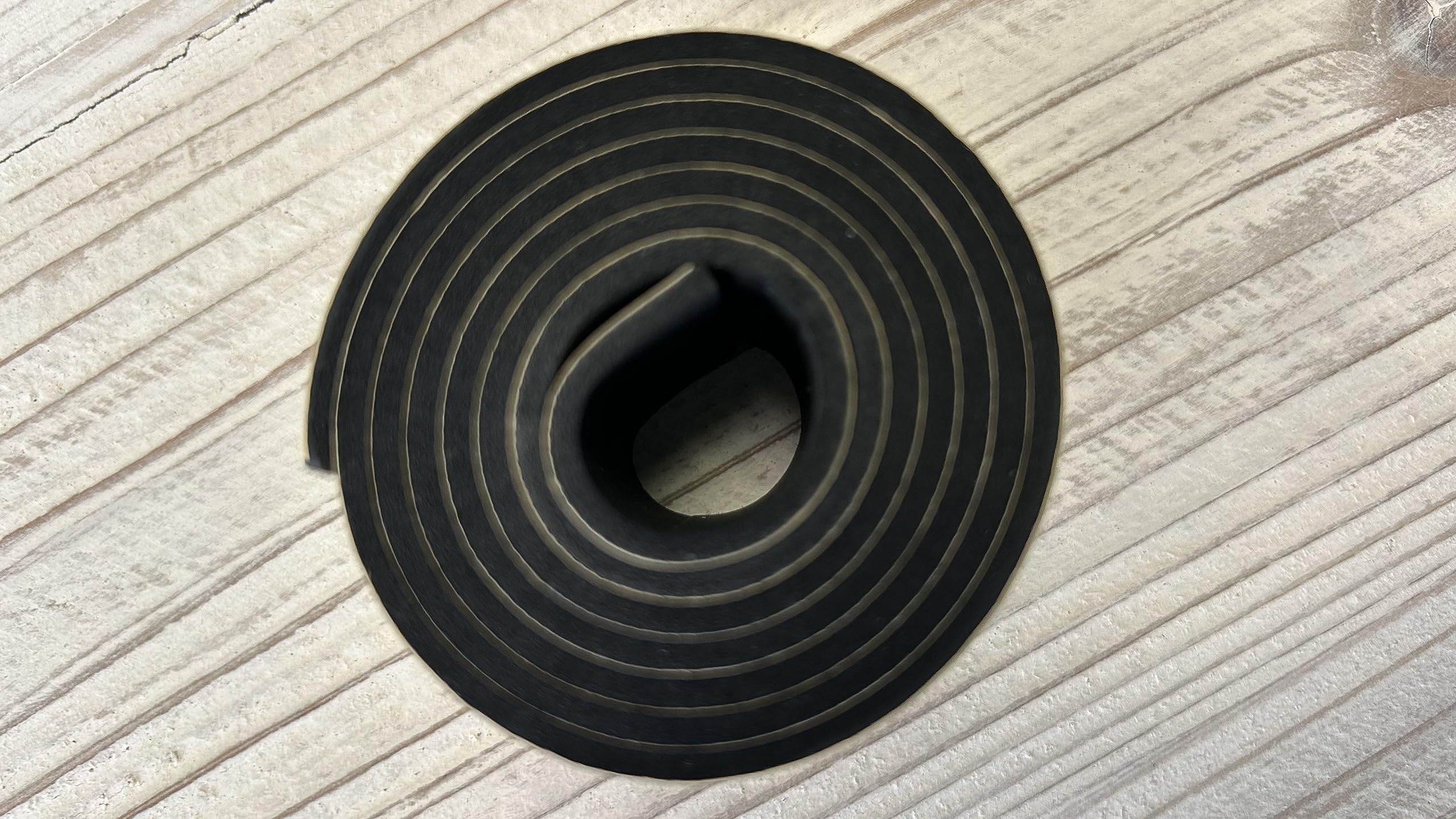 XCEL - 5 Rolls of Foam Rubber Strips with Adhesive Each Roll 39" x 1-3/4" x 1/8" Weather Stripping Foam Seal Tape