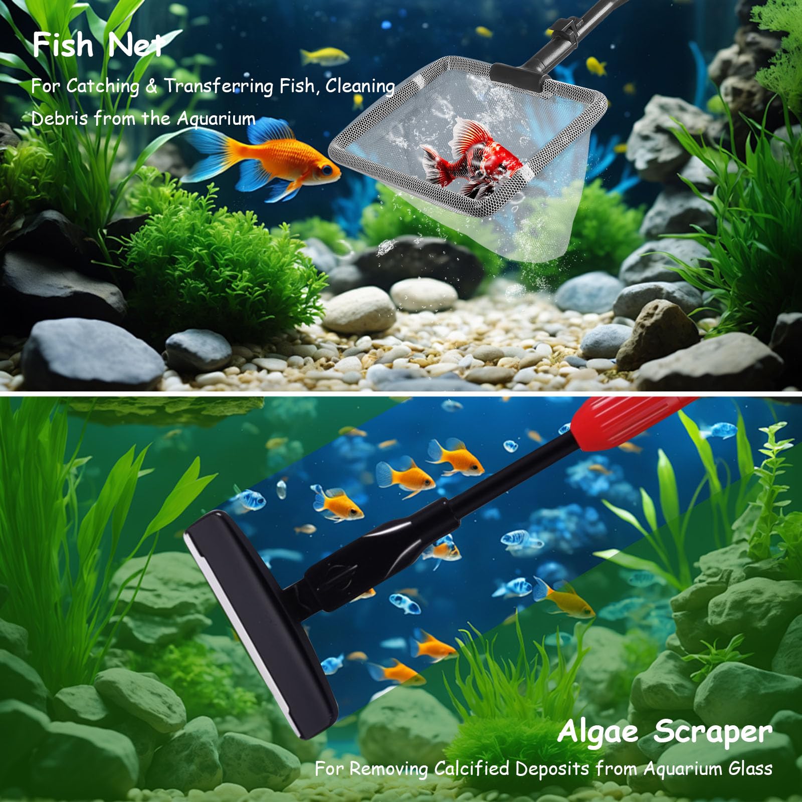 OUZHOU Fish Tank Cleaning Kit - Image 2